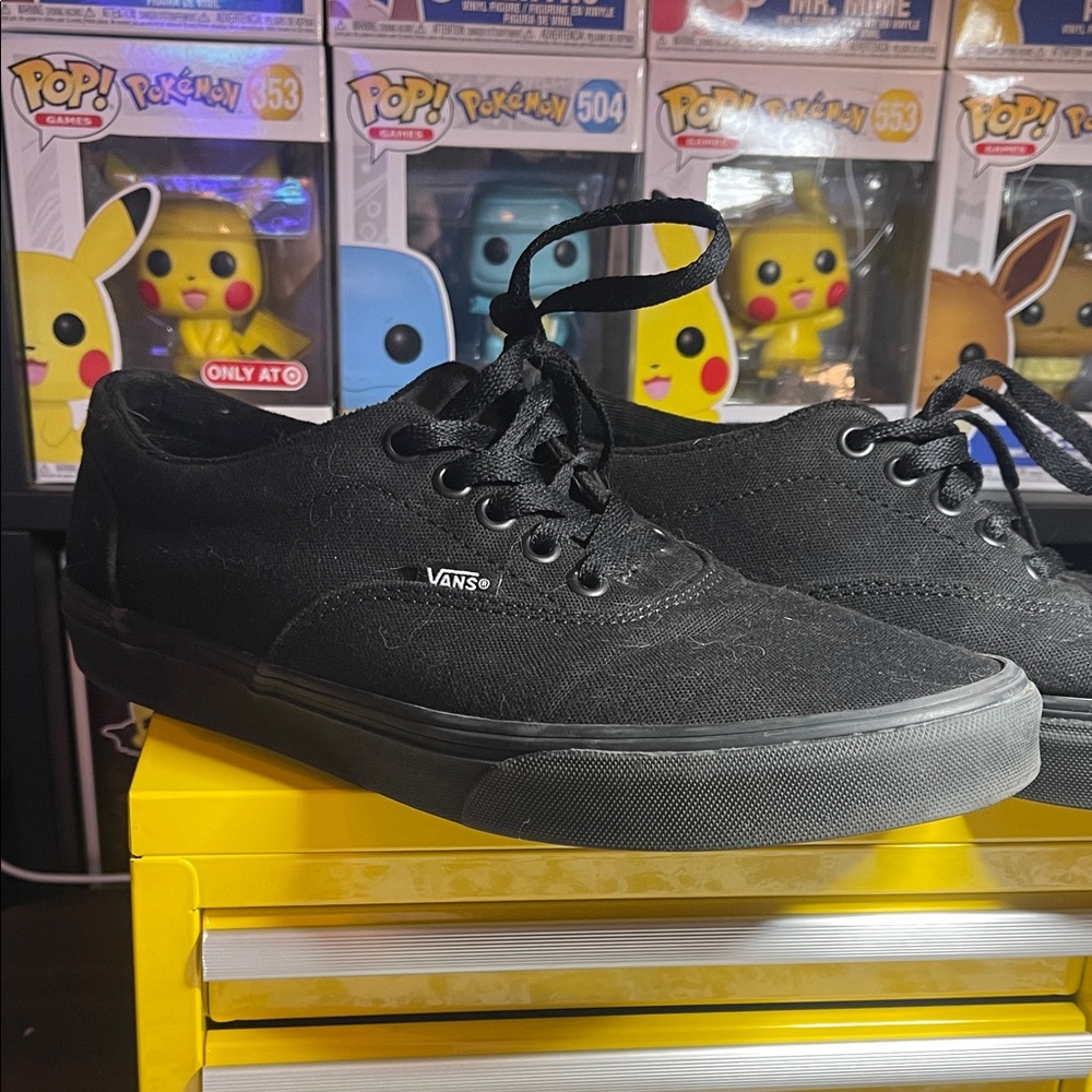 Vans Black Low-Top Sneakers